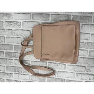 Borse in Pelle Venice Leather Convertible Bag/Backpack in Pink